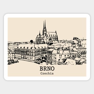 Brno - Czechia Magnet